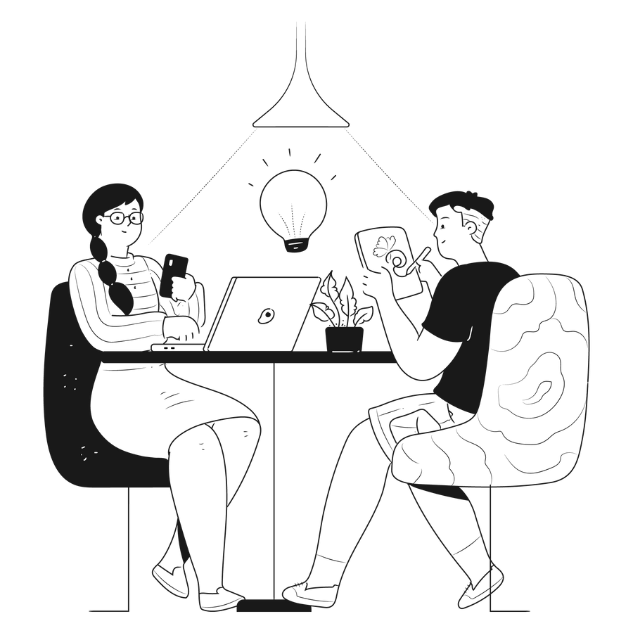 business start up brainstorm meeting idea thought group innovation